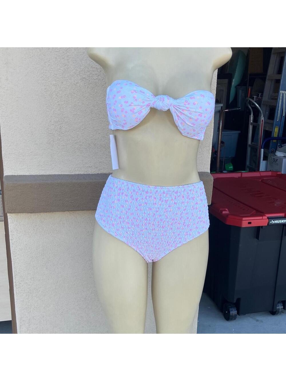 Charlie Holiday Cabo Bandeau Bikini Top and Bottom